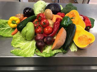 Fresh fruit and veg